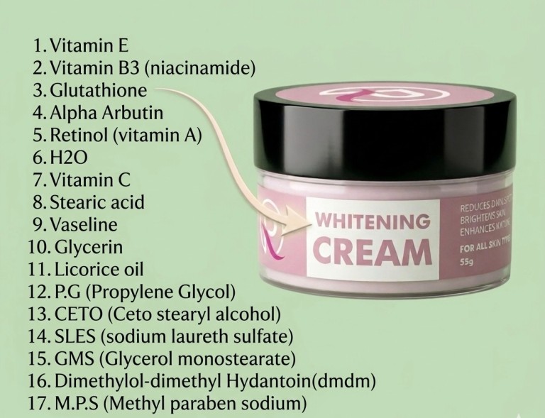 REALE Brightening Cream 55g for glowing skin, dark spot reduction and even skin tone