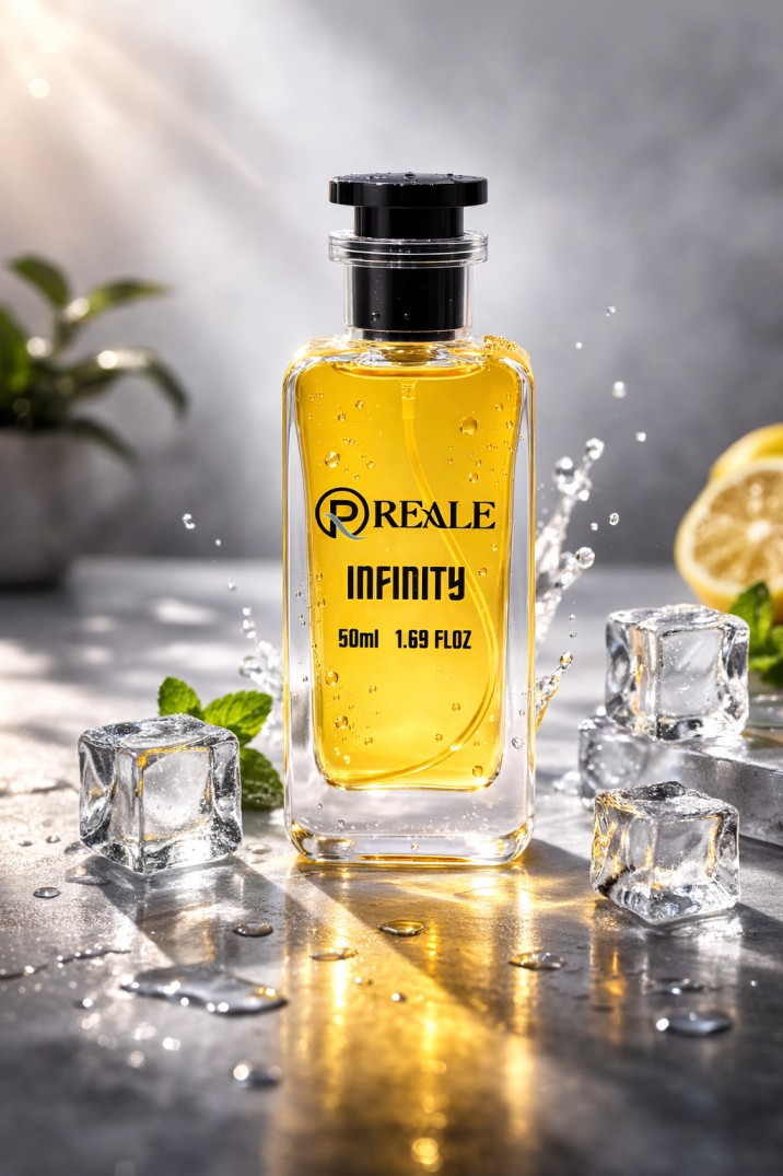 REALE Infinity Eau De Parfum 50ml citrus aquatic woody fragrance for men