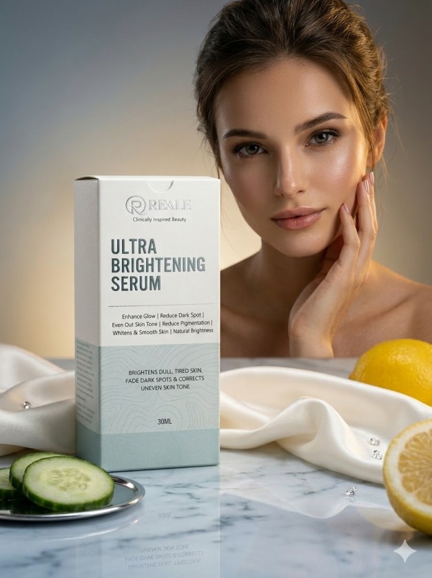 REALE Ultra Brightening Serum 30ml for dark spots and glowing skin