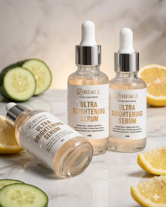 REALE Ultra Brightening Serum 30ml for dark spots and glowing skin